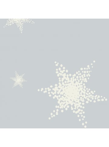 JACK 3 tlg. Fein Biber Bettwäsche 200x220cm Stern Sterne