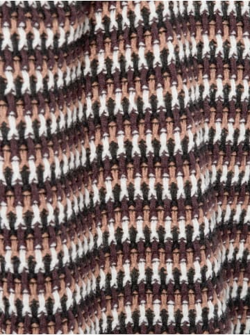 OPUS Strickpullover Peipina in aubergine ecru - 0001