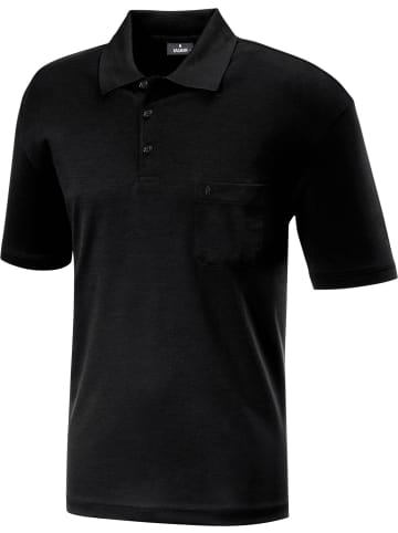 Ragman Poloshirt in schwarz