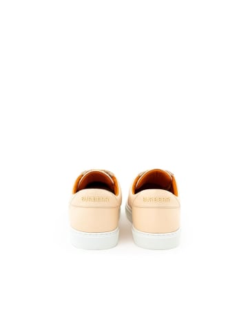 Burberry Pink Leder Low Top Sneaker