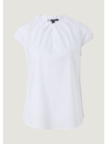 comma Bluse in 0100_weiß