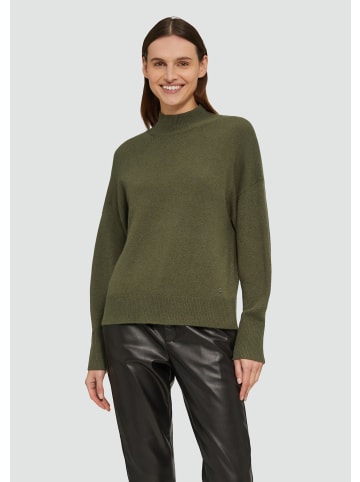 s.Oliver Strickpullover langarm in Olive