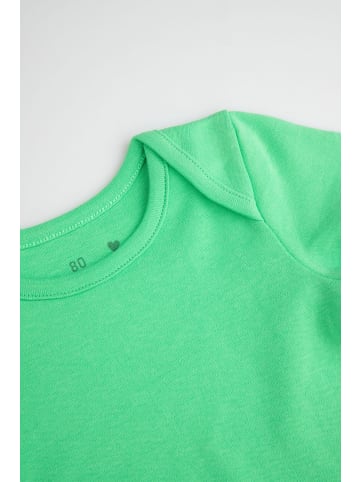 MOKIDA Baumwoll-Body mit kurzen Ärmeln in bunt