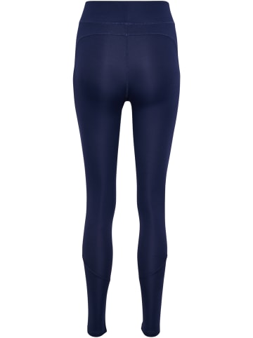 Hummel Hummel Verstellbare Taille Leggings Hmlstaltic Multisport Damen in MARINE/PAISLEY PURPLE