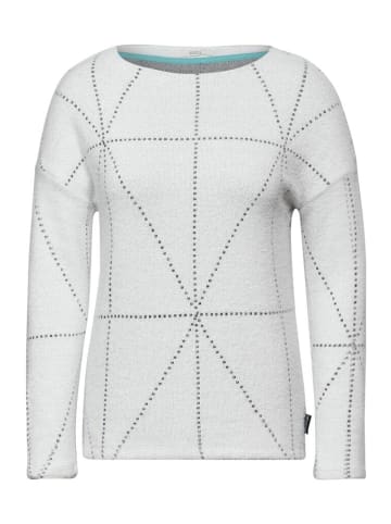 Cecil Langarmshirt in vanilla white