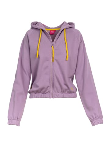 Salzhaut Sweatjacke GULLA in Flieder