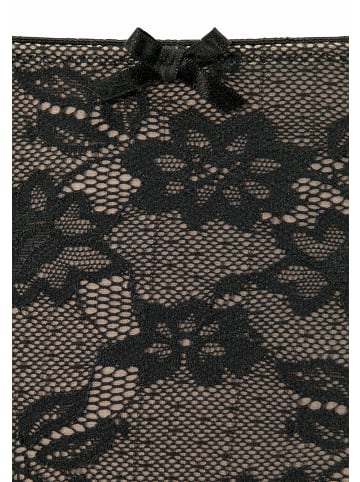 nuance High-Waist-Panty in schwarz-nougat