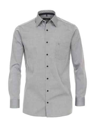 Venti Langarm FreizeitHemd für Herren in silber