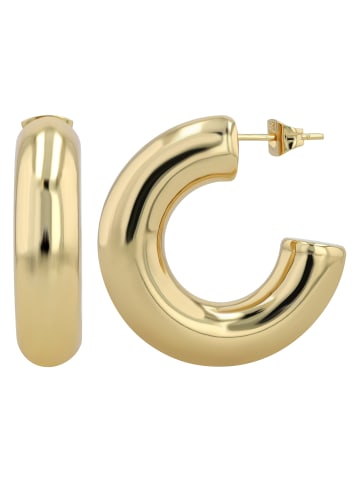 Adeliás Damen Ohrringe – Ohrstecker aus Edelstahl in gold