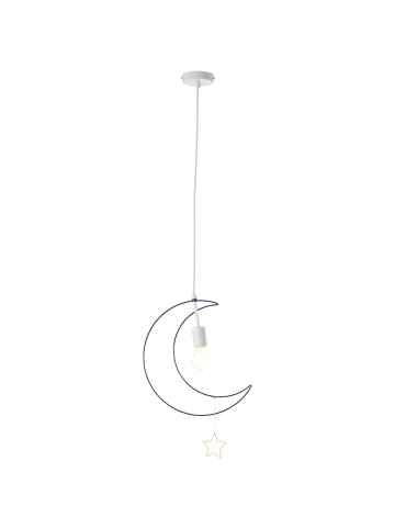 Brilliant Ezra Pendelleuchte 31cm in blau