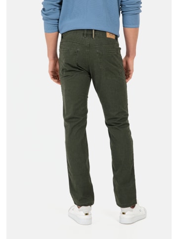 Camel Active Regular Fit 5-Pocket Hose in Dunkelgrün