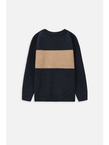Coccodrillo Strickpullover in dunkelblau