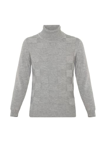 Cipo & Baxx Strickpullover in LIGHTGREY