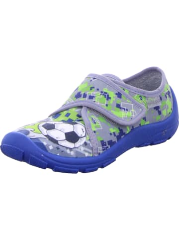 Fischer Markenschuh Hausschuh in grau