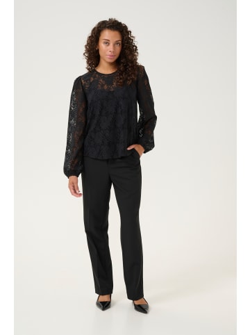 Kaffe Langarm - Hemd KAtricia in Black Deep