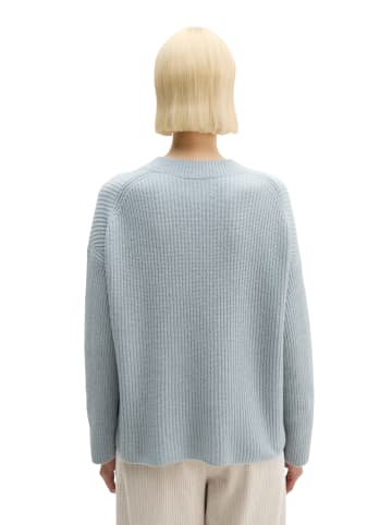 Marc O'Polo V-Neck-Strickpullover loose in Glacial Blue