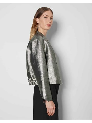 Someday Lederjacke für Damen in silber