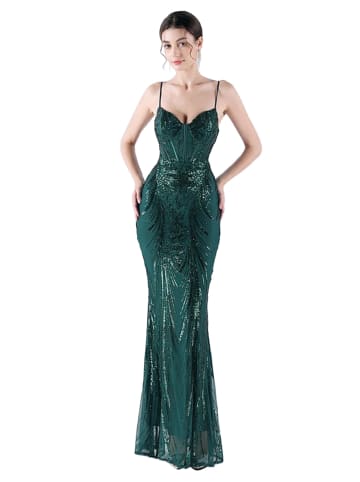 Moda Minx Abendkleid Gabrielle in green