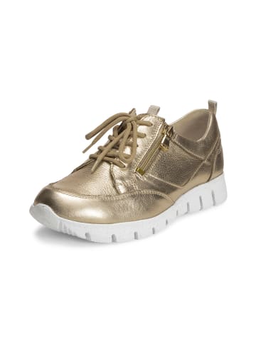 VITAFORM Hirschleder Sneaker in gold