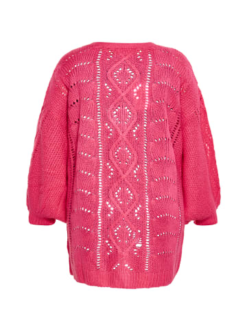 Swirly Damen Cardigan in Pink