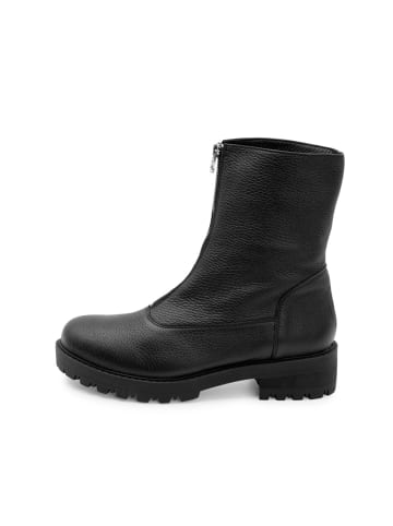 VITAFORM Hirschleder Stiefeletten in schwarz