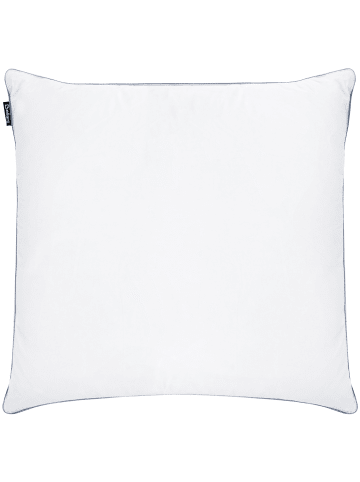 Beliani Kissen TEIDE in Weiß - (W) 80 x (H) 8 x (L) 80 cm