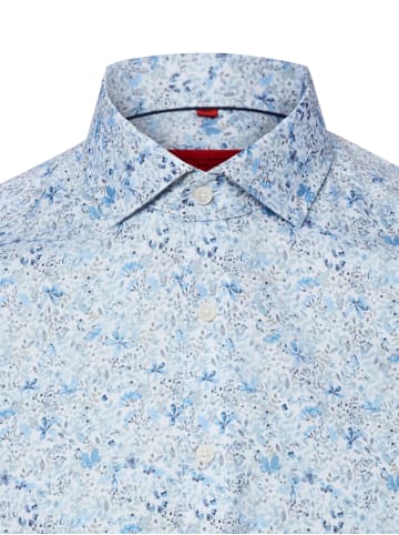 Finshley & Harding Hemd in hellblau weiß