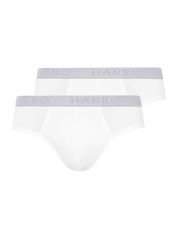 Hanro 2er-Pack Slips Cotton Essentials in white
