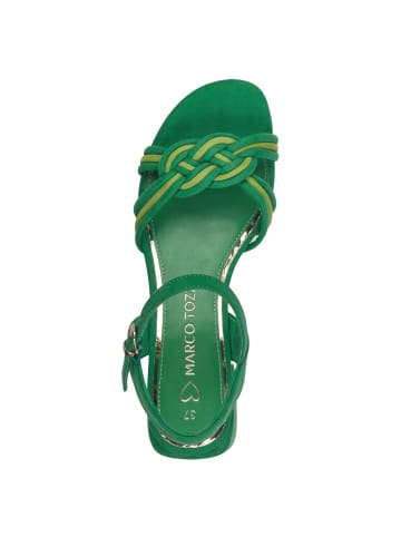 Marco Tozzi Sandale in LEAF GREEN COM