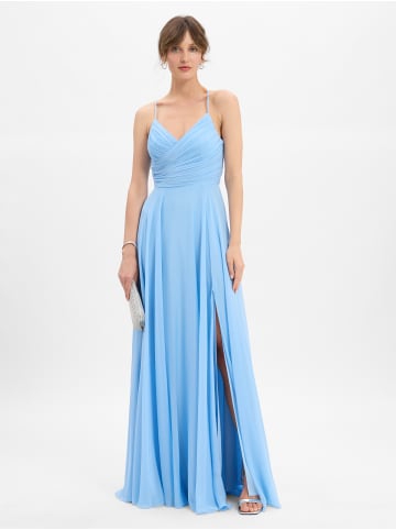 Marie Lund Abendkleid in hellblau - 0001