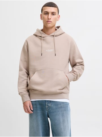 Jack & Jones Kapuzenpullover in Mocha Meringue