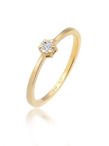 Elli DIAMONDS  Ring 585 Gelbgold Verlobungsring in Gold