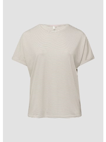 QS T-Shirt in 96G0_braun