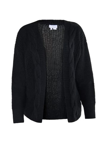 usha WHITE LABEL Cardigan in Schwarz