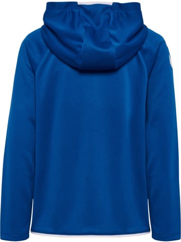 Hummel Kinder Hoodie "Core 2.0 Zip Hoodie" in Blau