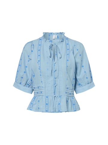 Y.A.S Bluse YASCina in hellblau blau