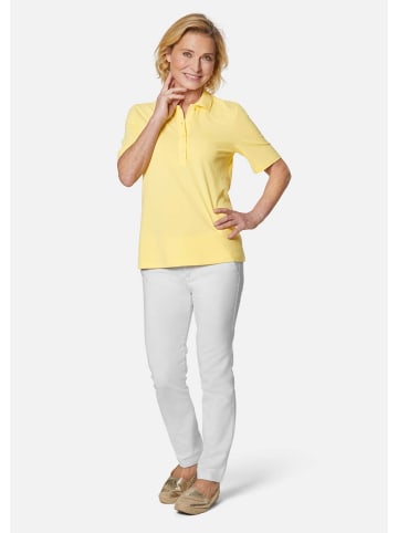 GOLDNER Poloshirt in hochwertiger Pikee-Qualität in margerite