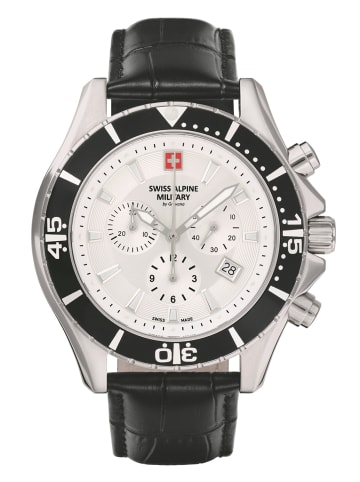Swiss Alpine Military by Grovana Chronograph für Herren in Schwarz