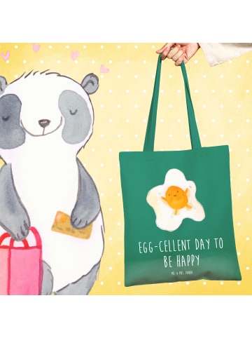 Mr. & Mrs. Panda Schultasche Spiegelei Ei mit Spruch in Mint