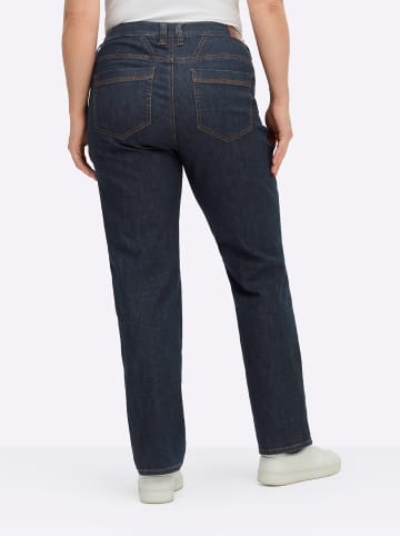 sheego Jeans in dark blue used