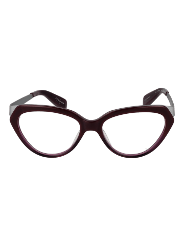 Yohji Yamamoto Unisex Optische Fassungen Katzenauge Lila