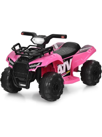 COSTWAY 6V Elektro Mini Quad in Rosa