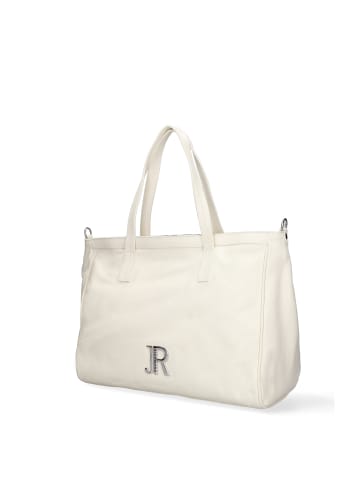 John Richmond Umhängetasche in WHITE AND SILVER