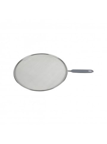 axentia Spritzschutzsieb ø32 cm aus hochwertigem Edelstahl in Silber