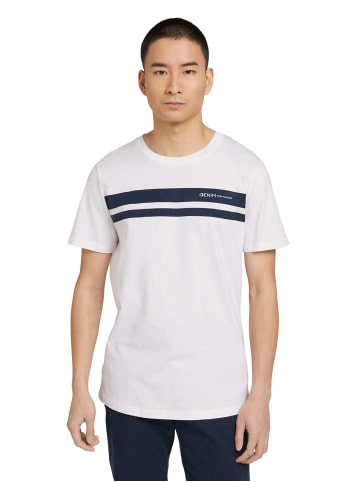 Tom Tailor 2-er Set Basic T-Shirts in Weiß-2