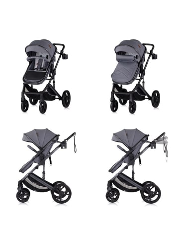 Chipolino Kinderwagen 3 in 1 Amore in grau