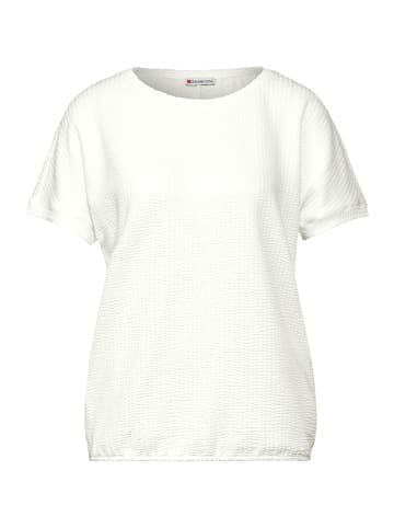 Street One T-Shirt in Off White