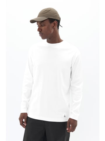 Matinique Langarm-Shirt MAHason Relaxed fit in White