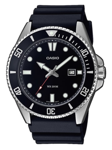 Casio Collection Herren-Taucheruhr Schwarz