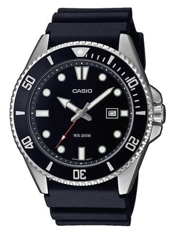 Casio Collection Herren-Taucheruhr Schwarz